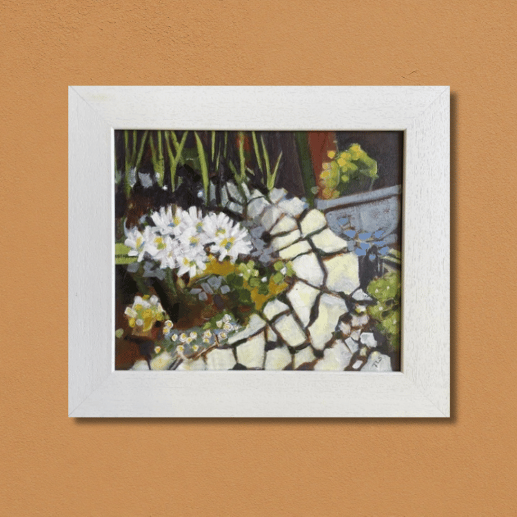 Down the garden path - Original painting