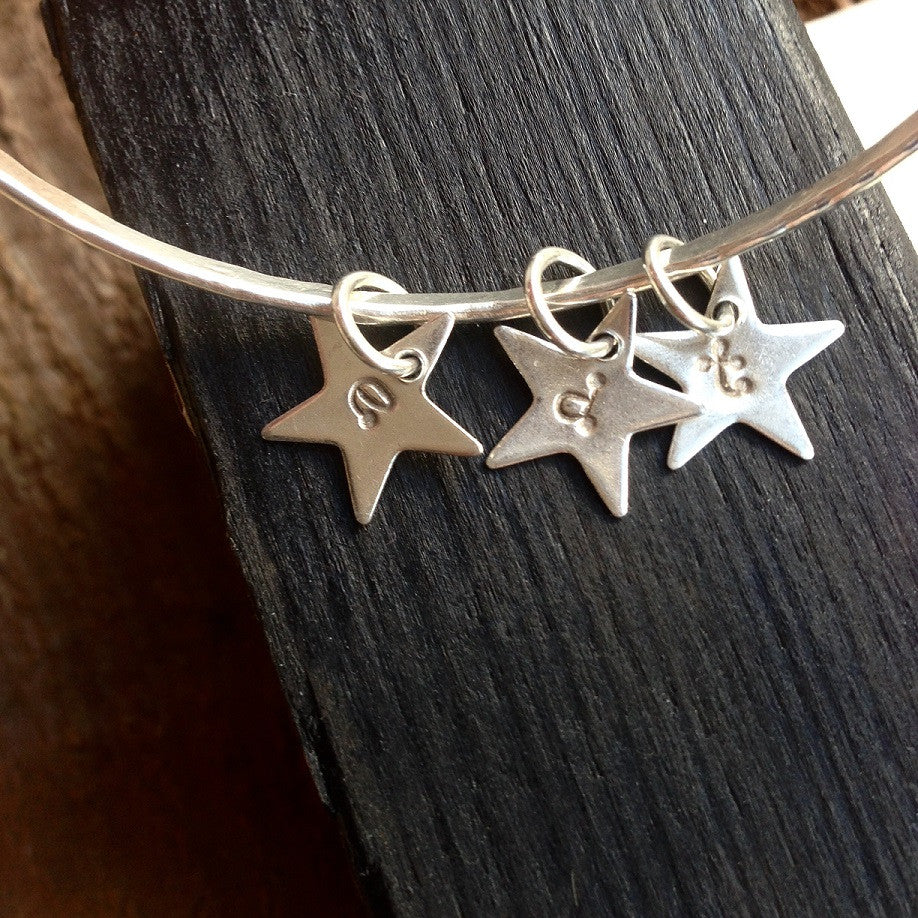 Single bangle with Star charm