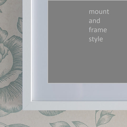 Leigh mud flats print