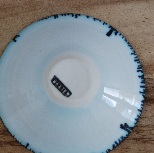 Porcelain mini dish - Light blue