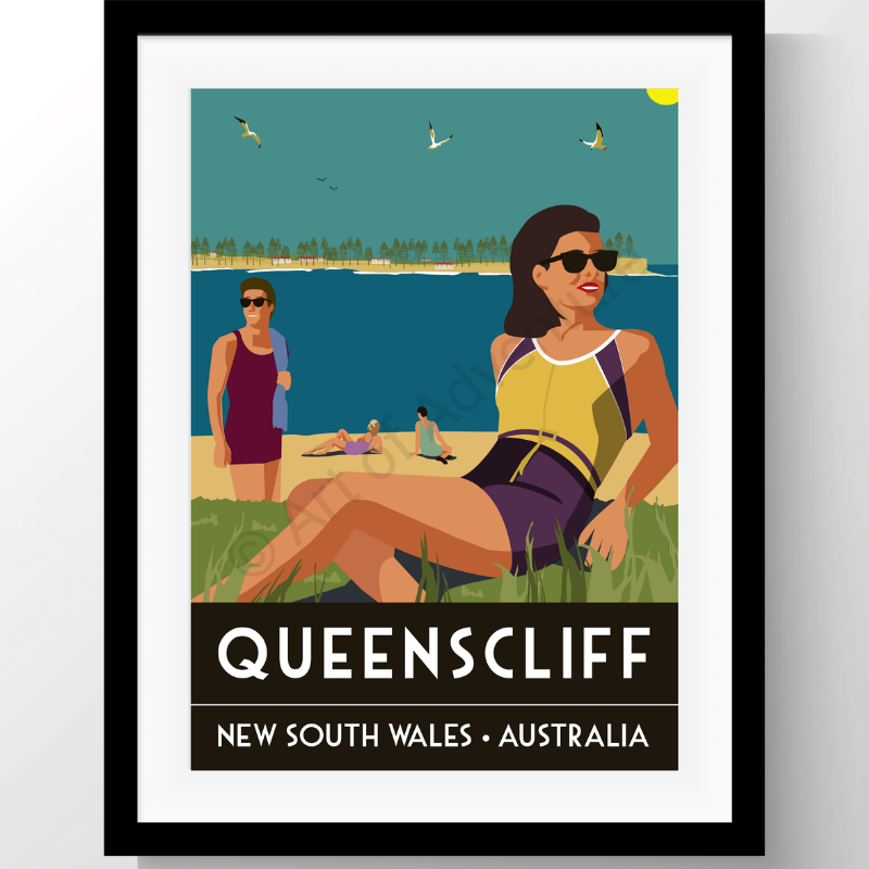 Queenscliff Poster Print