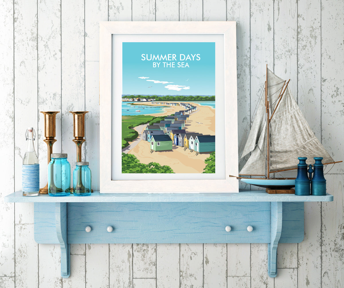 Summer Days Travel Art Print