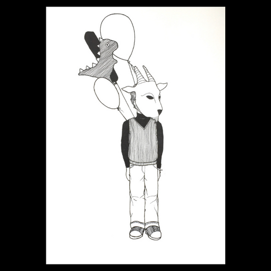 Creepy Kids Print - Set of 4