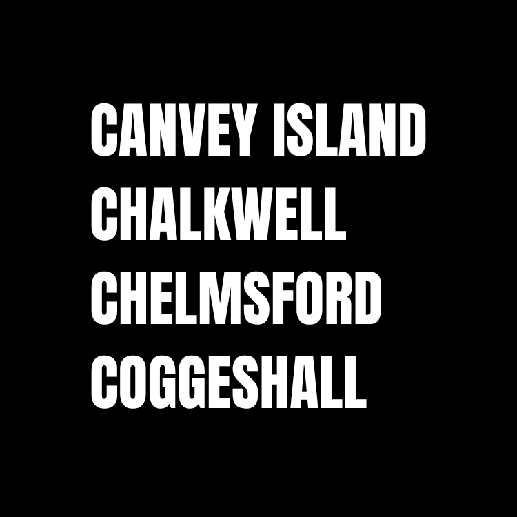 CANVEY ISLAND / CHALKWELL / CHELMSFORD / COGGESHALL