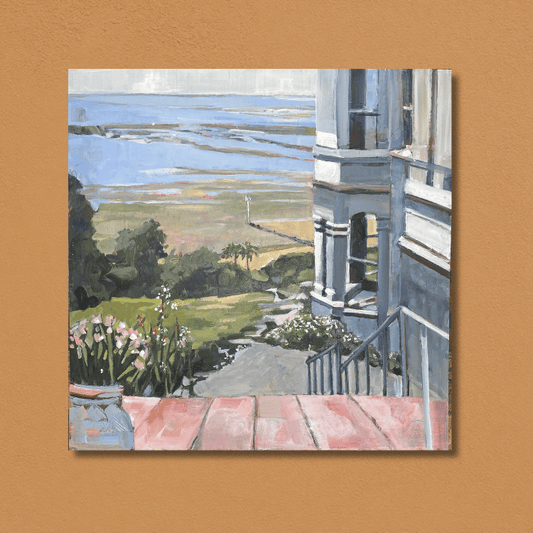 Down San Remo Way Original painting