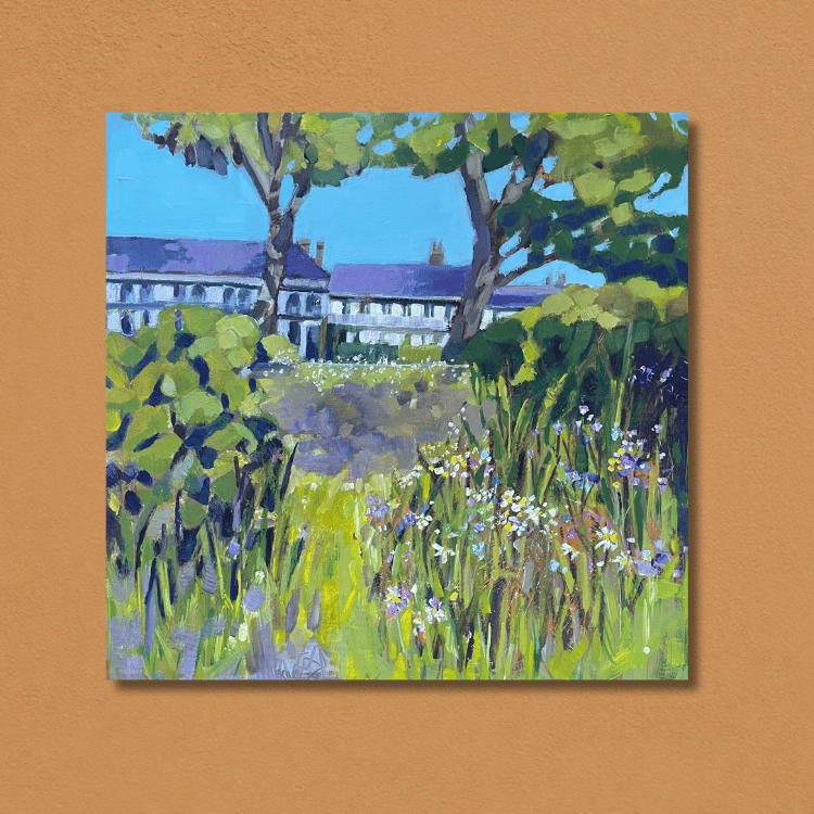 Wild flowers at St Clements Original painting