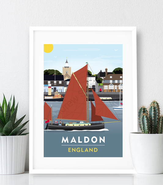 Maldon Poster Print
