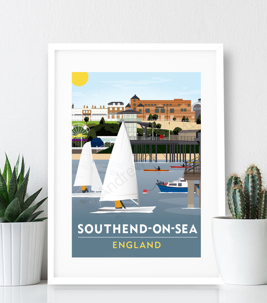Southend on Sea Poster Print