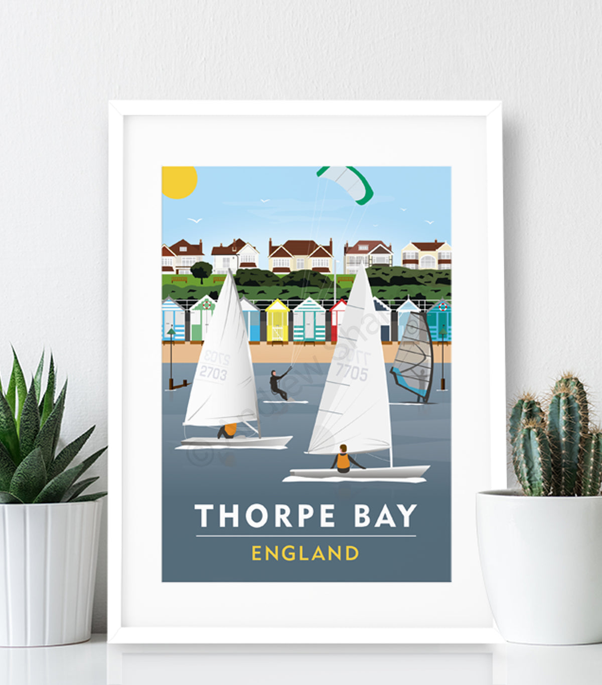 Thorpe Bay Poster Print