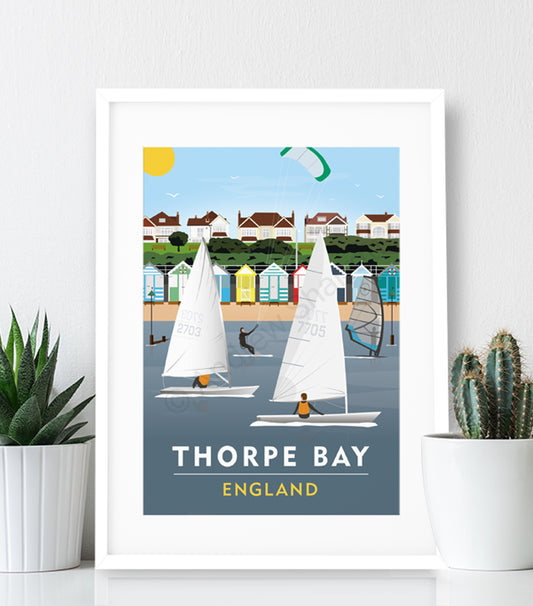 Thorpe Bay Poster Print