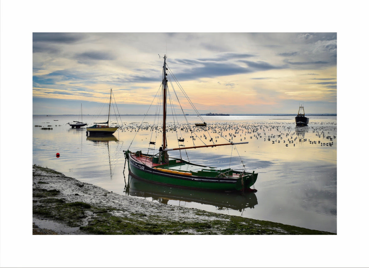 Autumn Light and an Ebbing Tide Print
