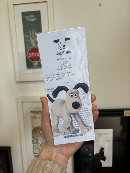 Gromit Dogs Trust Print