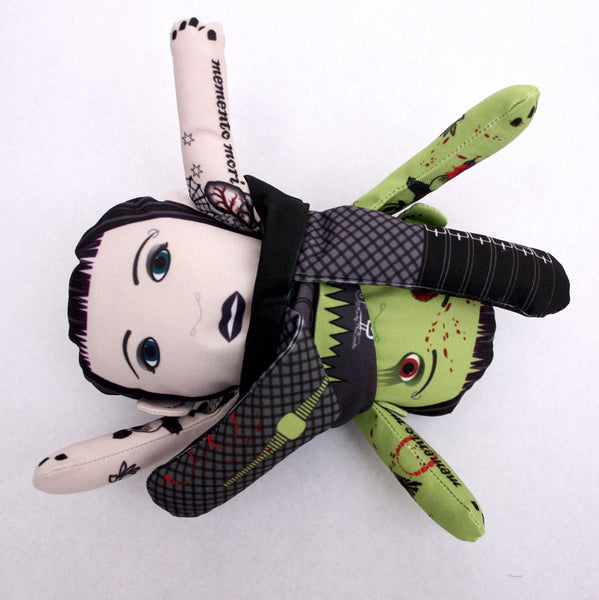 The Goth Flipping Zombie Doll