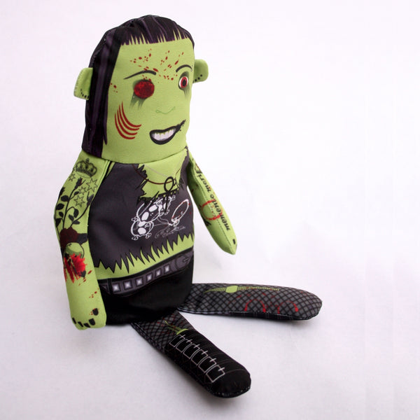 The Goth Flipping Zombie Doll