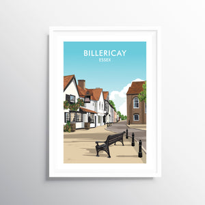 'Billericay' Travel Art Print