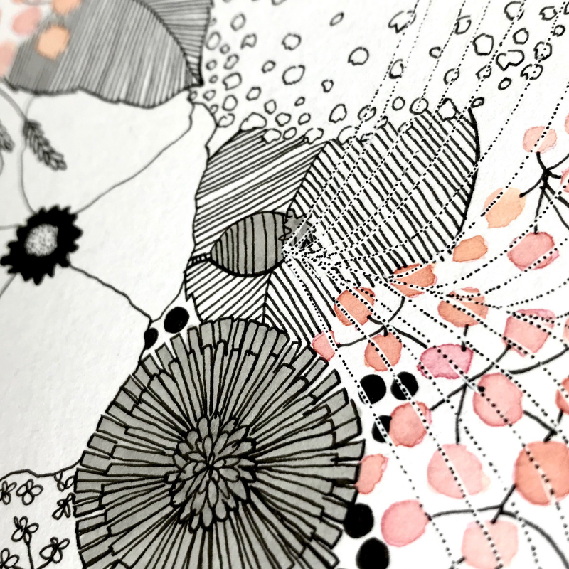 Summer Blooms Print