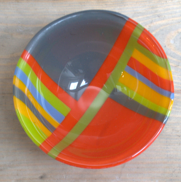 Small glass bowl with spoon