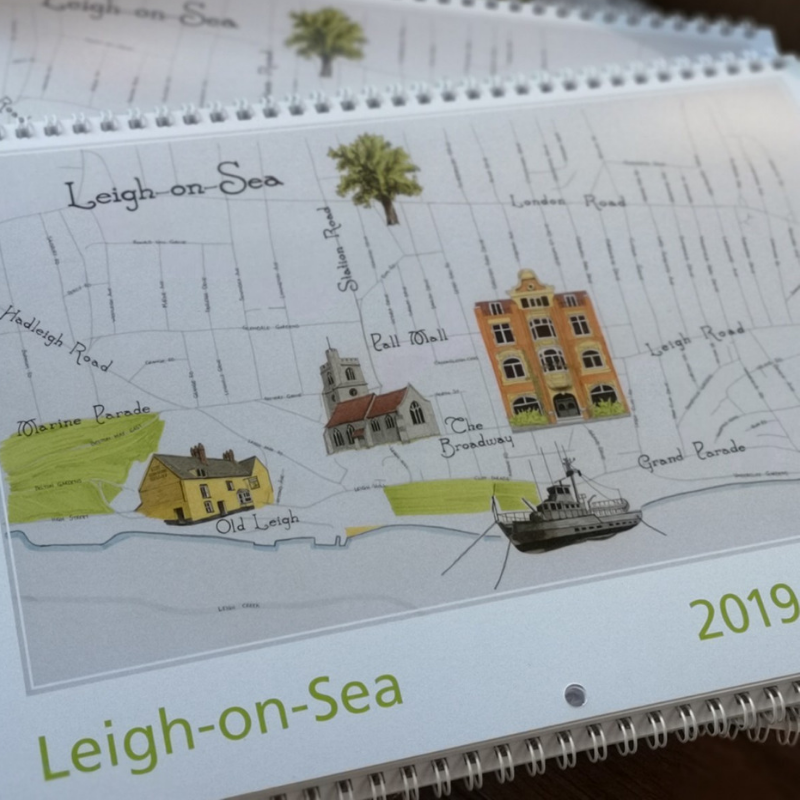 Leigh on Sea 2019 Calendar