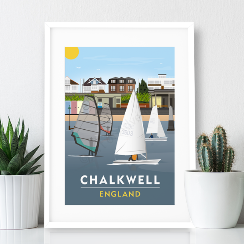 Chalkwell Poster Print