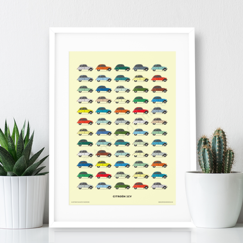 Citroën 2CV Print