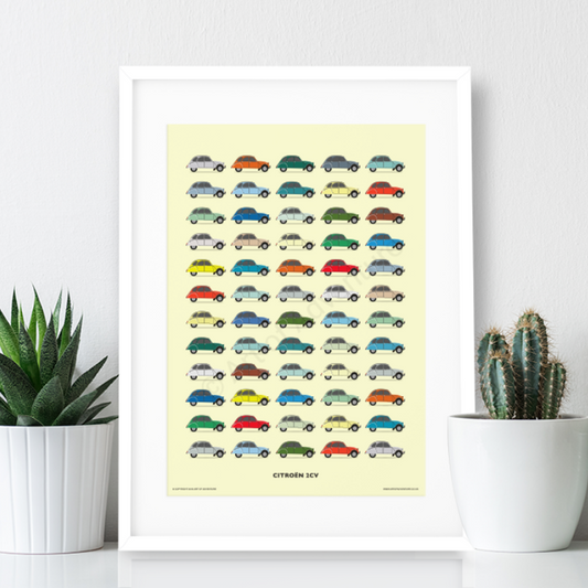 Citroën 2CV Print