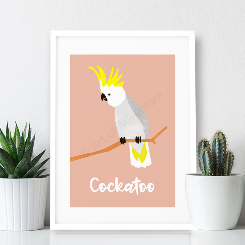 Cockatoo Print