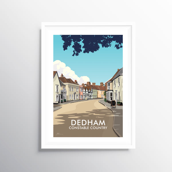 'Dedham' Travel Art Print