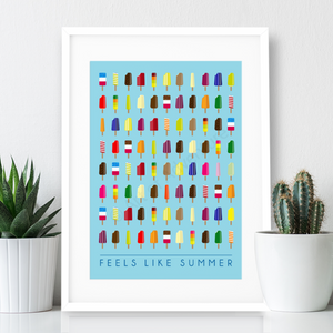 Feels like Summer - Lollies Print