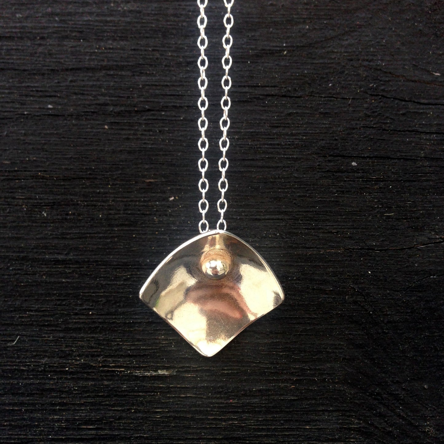 Lilly pad necklace