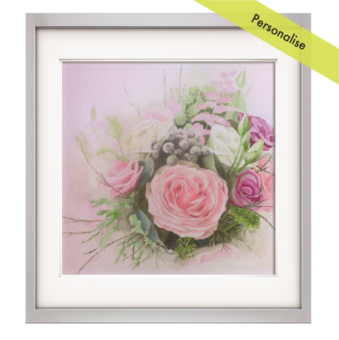 Flower Bouquet painting - Commission