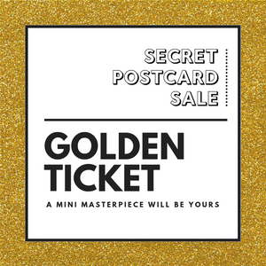 Secret Postcard Sale 2020 - Golden Ticket
