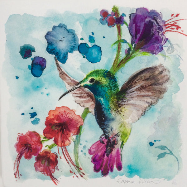 Hummingbird - Limited edition giclee print