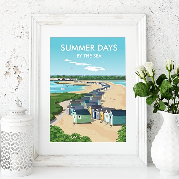 Summer Days Travel Art Print