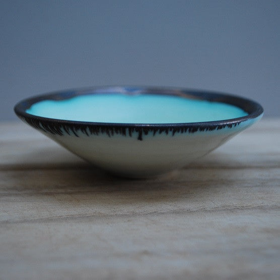 Porcelain mini dish - Light blue