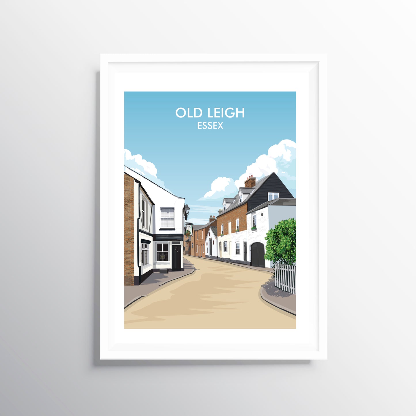 Old Leigh Travel Art Print