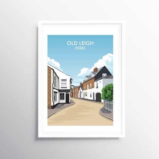 Old Leigh Travel Art Print