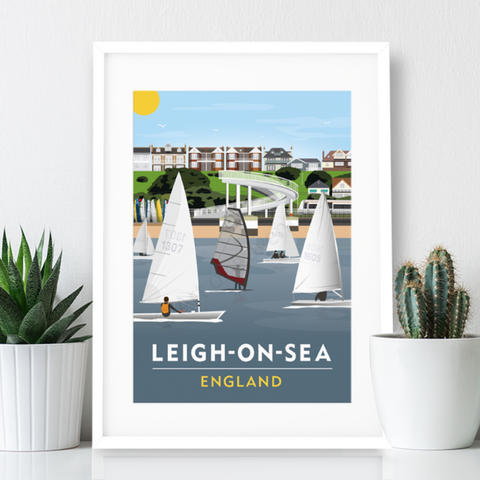 Leigh on Sea Poster Print - Gypsy Bridge