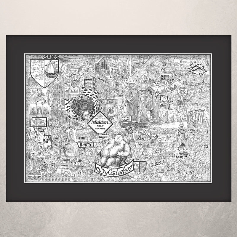 Maldon Illustrated History print
