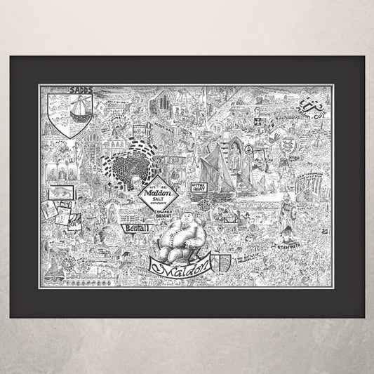 Maldon Illustrated History print