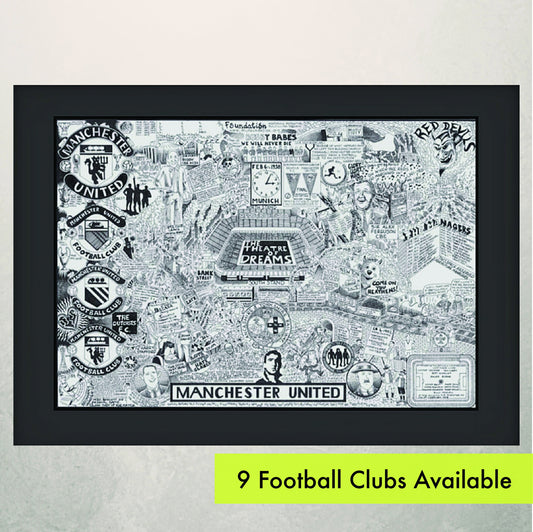 Football Club Illustrated History prints