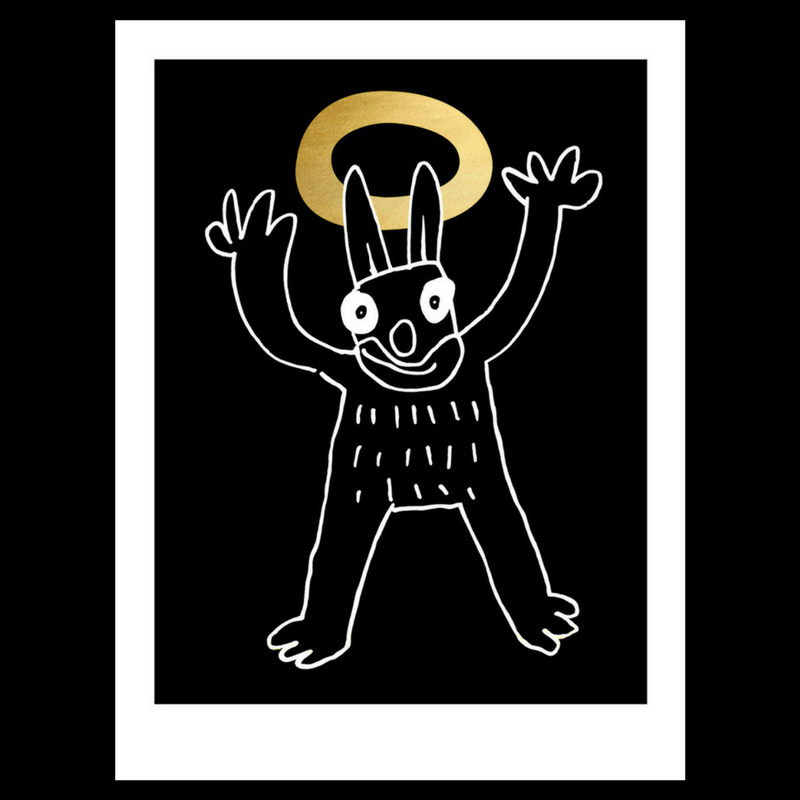 Halo Rabbit print
