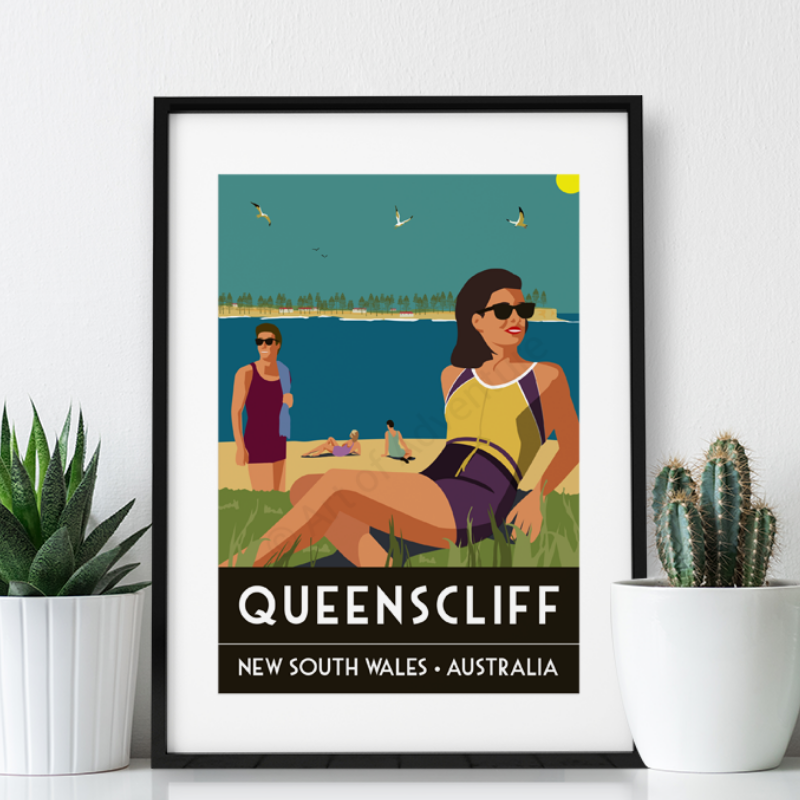 Queenscliff Poster Print