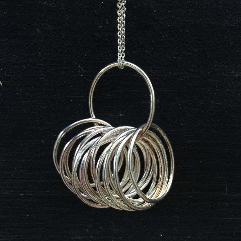 Rings necklace