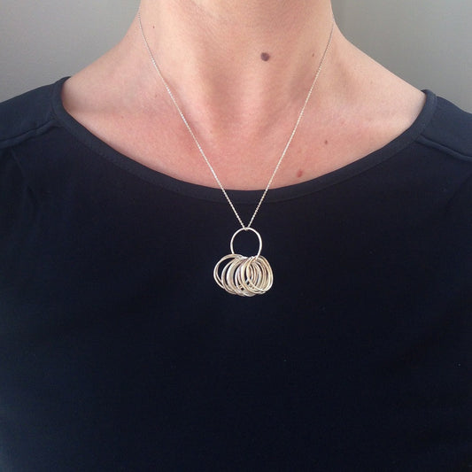 Rings necklace