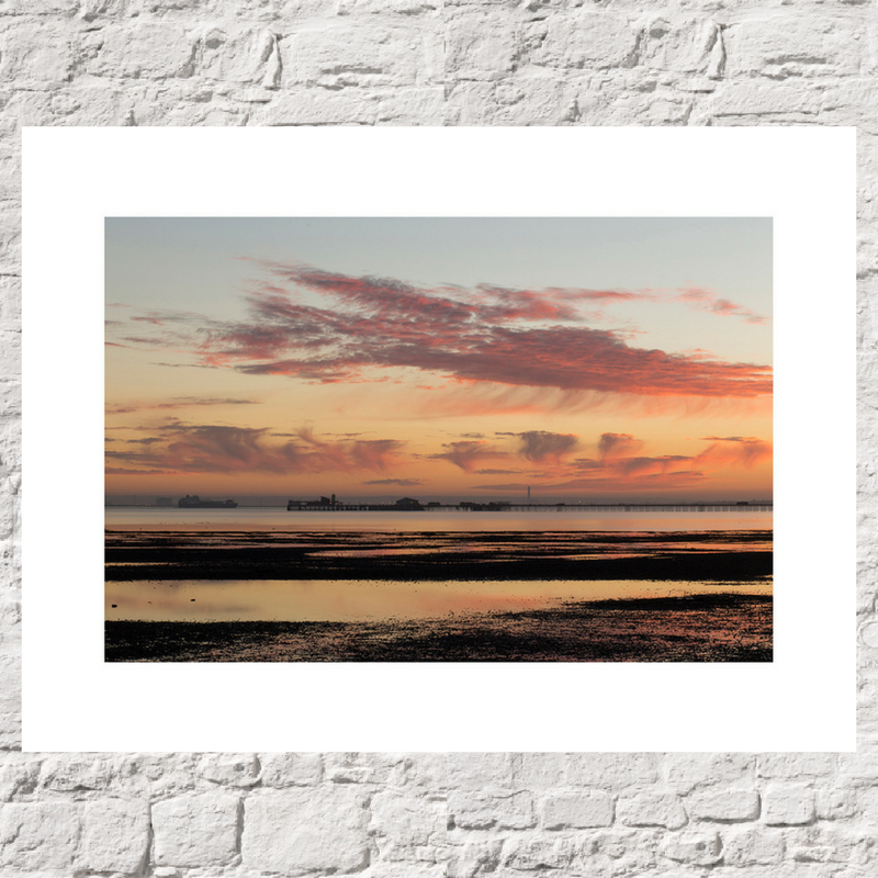 Southend pier 2 print