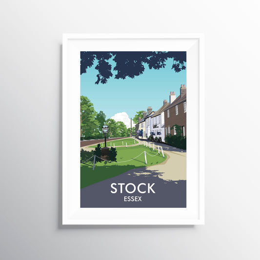 Stock Travel Art Print