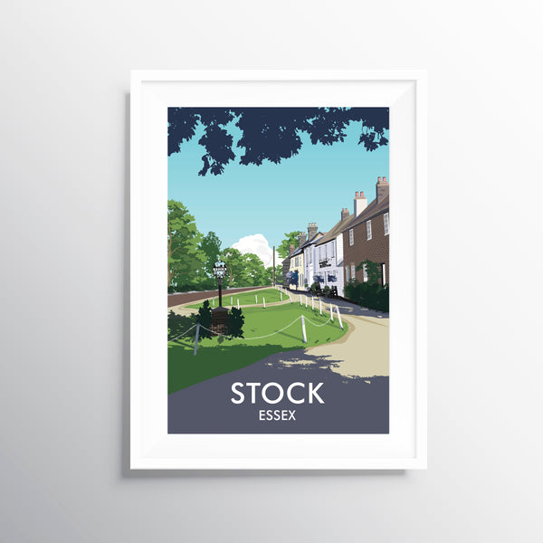 'Stock' Travel Art Print