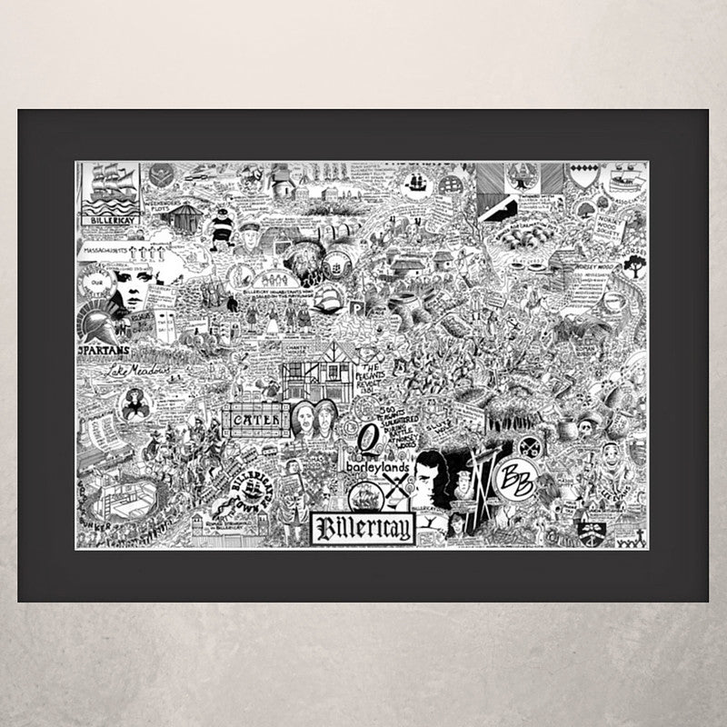 Billericay Illustrated History print