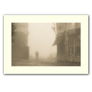 'Old town mist' print