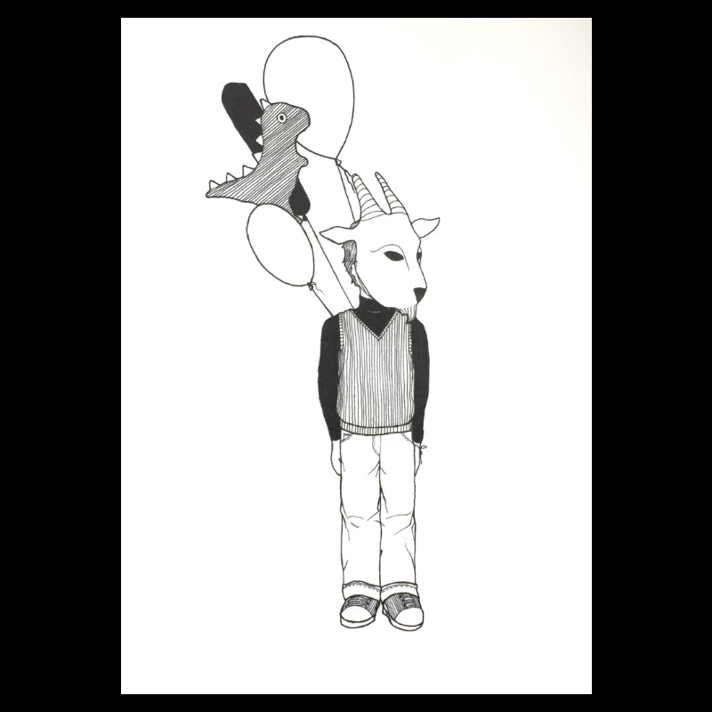 Creepy Kids Print - Set of 4